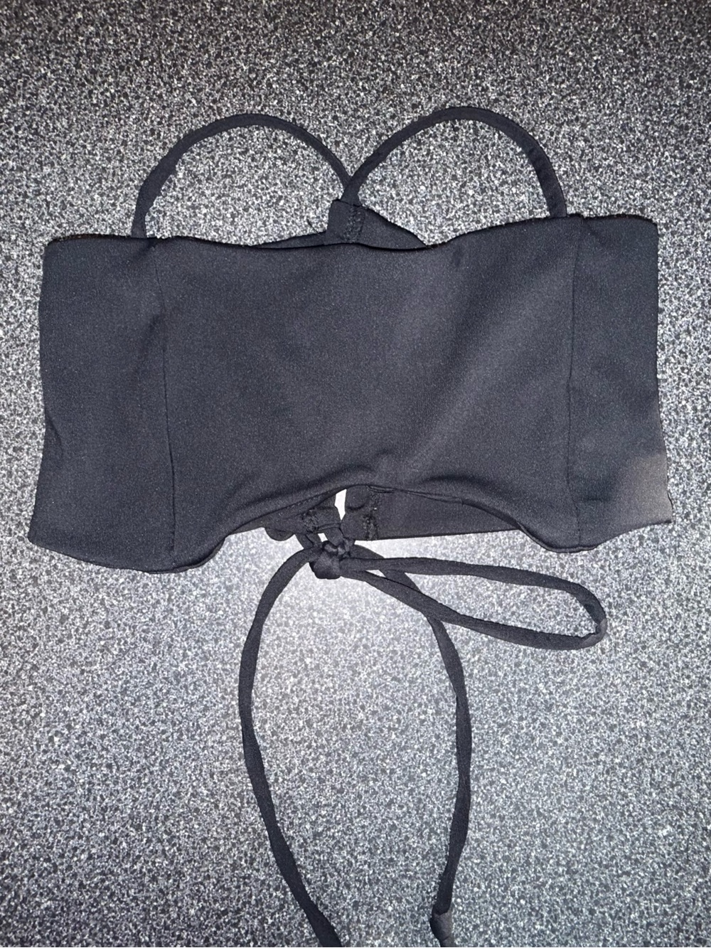 Tiger Friday Dance Black Bra Top Size Adult Small